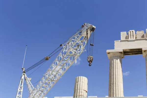 Parthenon Akropoliszban Athénban Görögországban — Stock Fotó