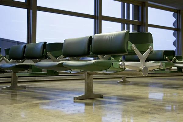 Flygplatsen sittplatser - 01 — Stockfoto