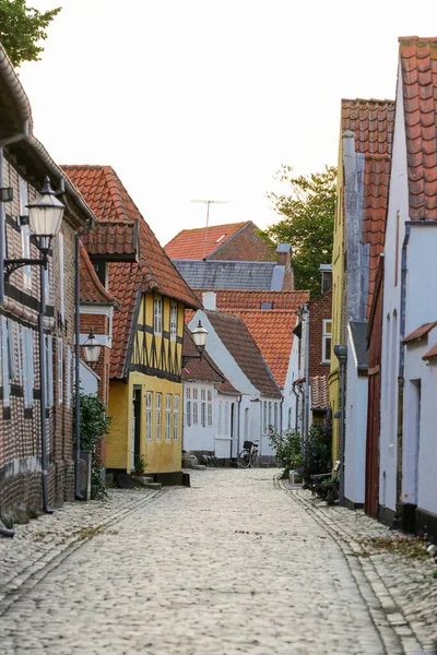 Ribe Jest Najstarszym Zachowanym Miastem Danii Skandynawii — Zdjęcie stockowe