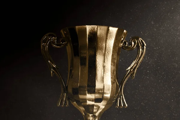 Champion Golden Trophy Cup Background — Stock Photo, Image