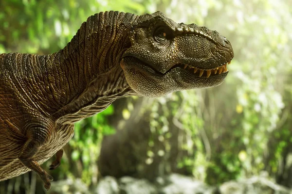Juguete Dinosaurio Trex Tyrannosaurus Rex — Foto de Stock
