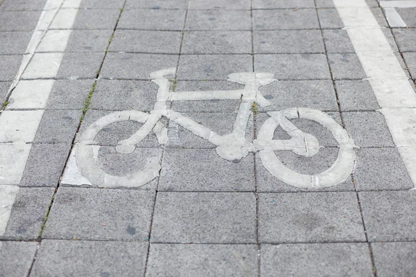 自転車のシンボル. — ストック写真