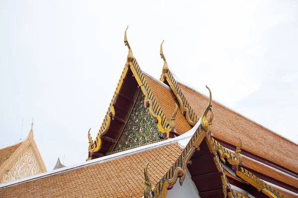 Thaise tempel dak. — Stockfoto