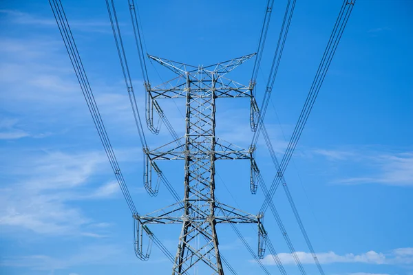 High voltage towers. — Stock Photo, Image