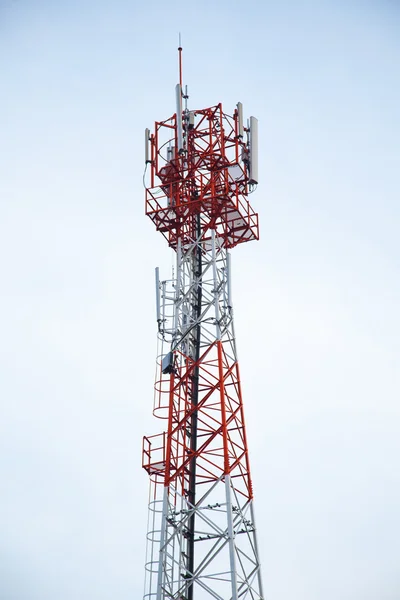 Transmission towers phone. — Stock Photo, Image