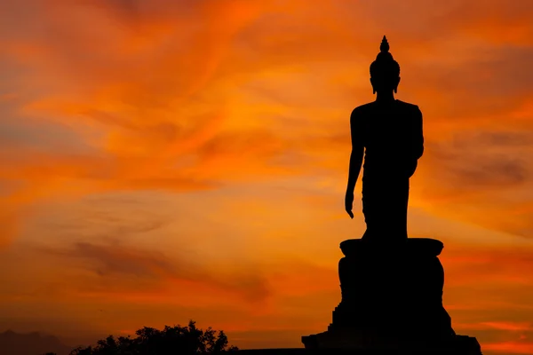 Buddha al tramonto . — Foto Stock