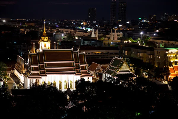 Bangkok city på natten. — Stockfoto