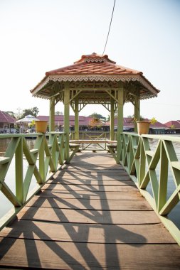 Waterfront residence hall.