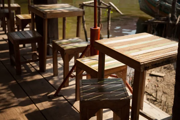 Tables and chairs. — Stock Photo, Image