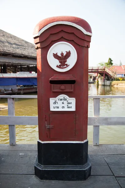 Stary post office box. — Zdjęcie stockowe