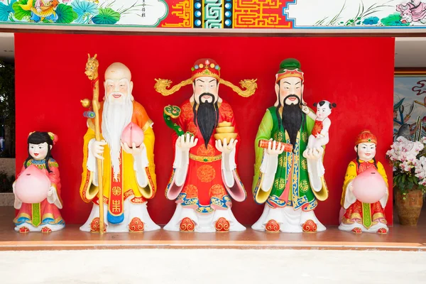 Kinesiska Gud staty. — Stockfoto
