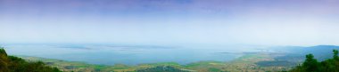 dağların manzarasına Panorama.