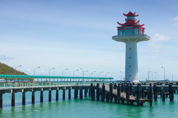 Fyren pier. — Stockfoto