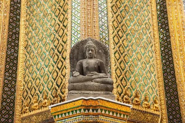 Buddha chrám zeď. — Stock fotografie