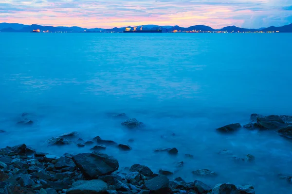 Strand am Morgen. — Stockfoto