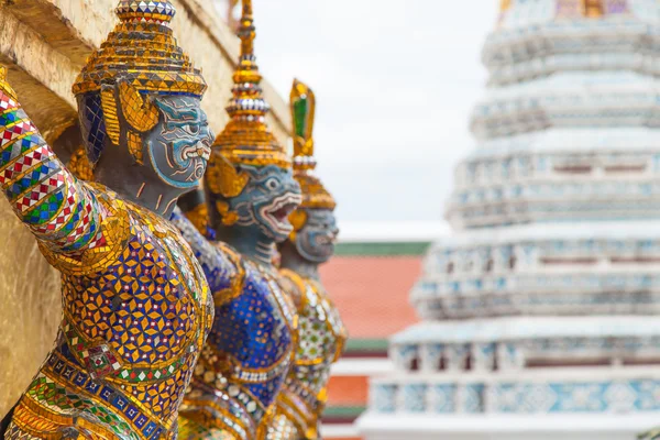 Animaux en Thaïlande littérature stuc . — Photo