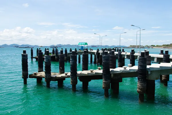 Köprü pier. — Stok fotoğraf