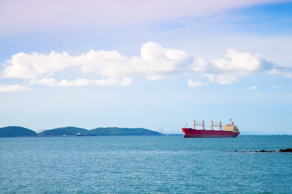 Frachtschiff — Stockfoto