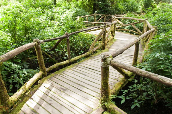 Puente de madera — Foto de Stock