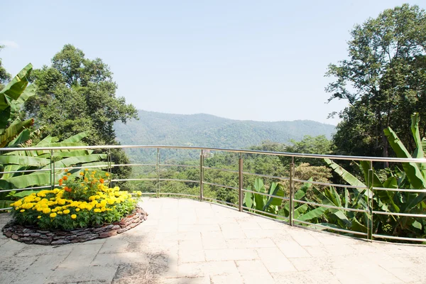 Terrassen auf dem Berg — Stockfoto