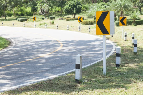 Curved signs — Stock Photo, Image