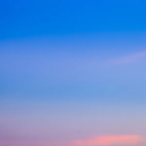 Céu gradiente à noite . — Fotografia de Stock