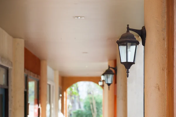 Lampada su un palo — Foto Stock