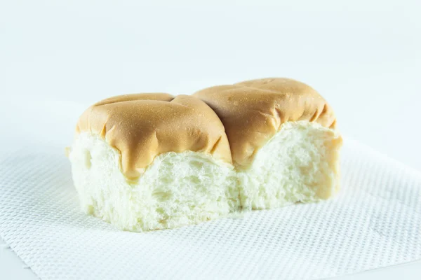 Bread on a white background — Stock Photo, Image