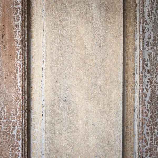 벽 오래 된 나무로 되는 문 — 스톡 사진