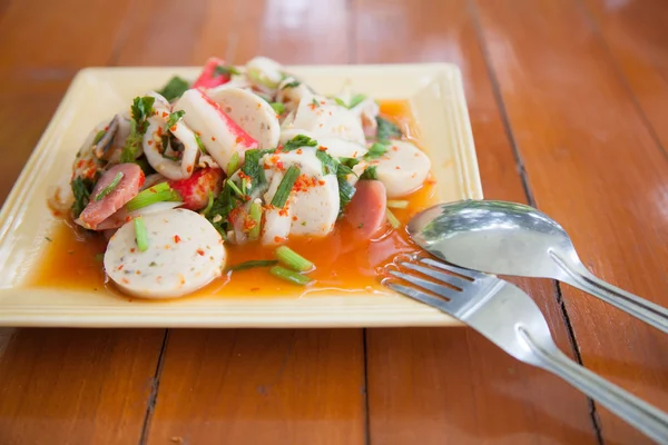 Würziger Salat — Stockfoto