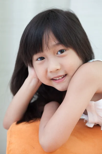 Portre Asya kız. — Stok fotoğraf