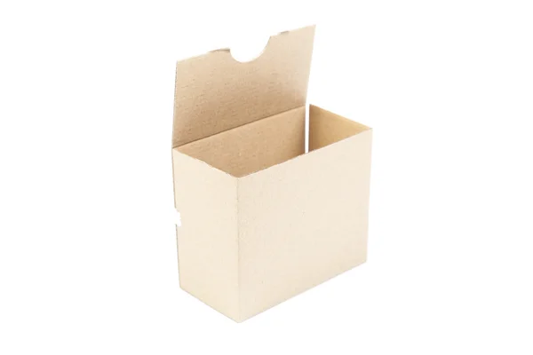 Бумажная коробка . — стоковое фото