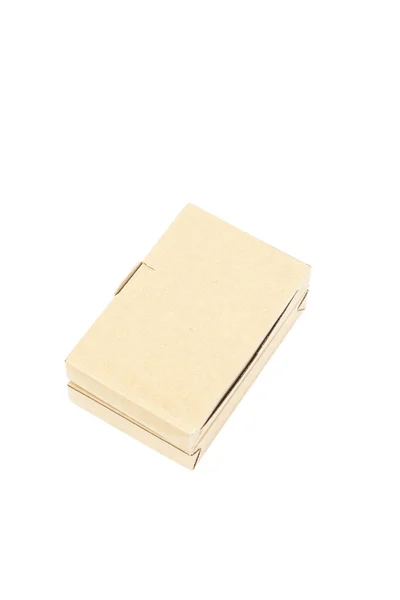 Cajas marrones papel superposición . — Foto de Stock