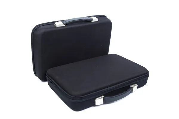 Two black briefcase — Stock Photo, Image