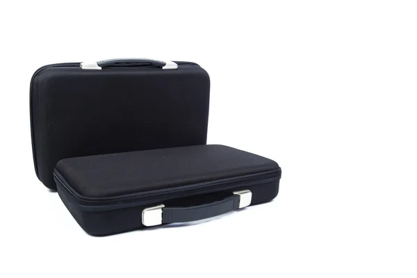 Dos maletín negro — Foto de Stock