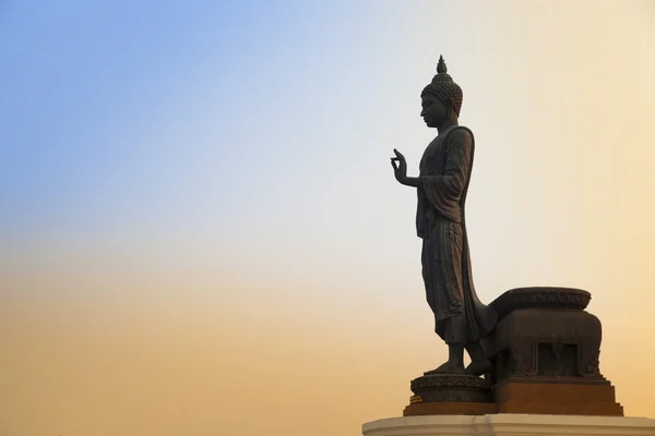 Grande Buddha la sera . — Foto Stock