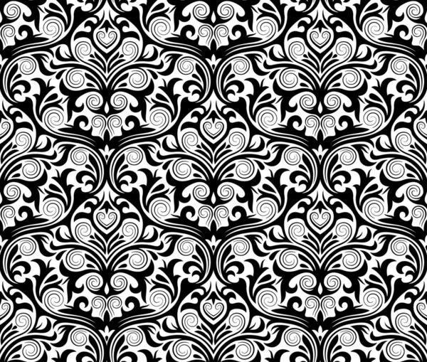 Damask seamless pattern — Stock Vector