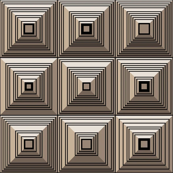 Pyramide motif sans couture — Image vectorielle