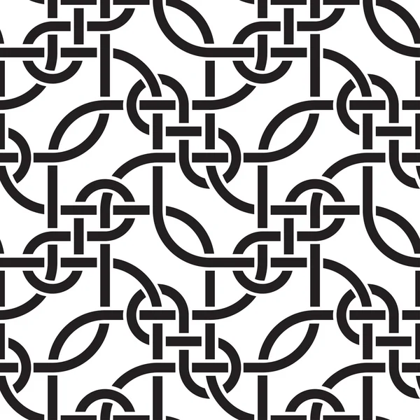 Lignes de tissage motif sans couture — Image vectorielle