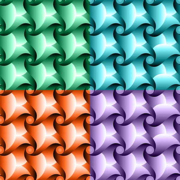 Fond abstrait vectoriel. Quatre couleurs — Image vectorielle