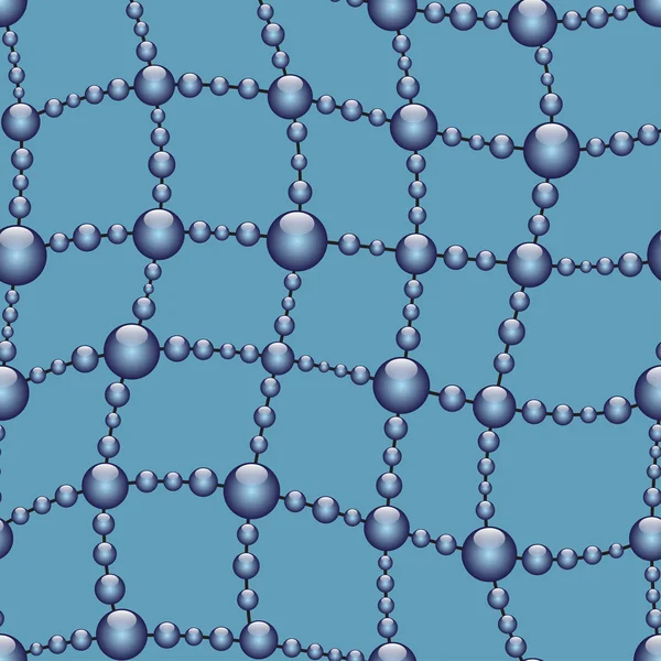 豪華なシルク ネット シームレスなパターン — ストックベクタ