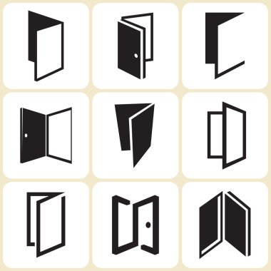 kapı Icons set
