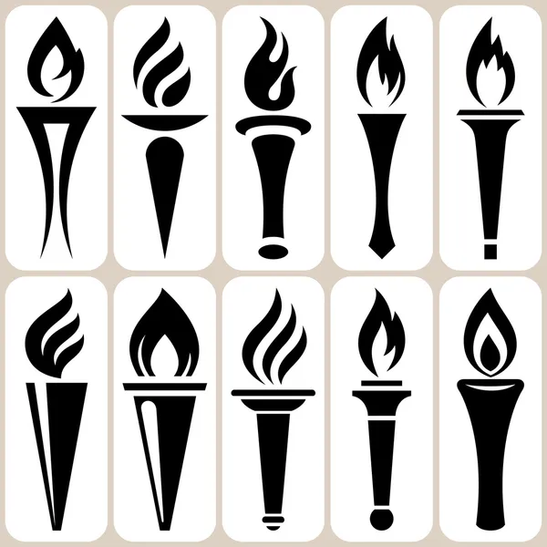 meşale Icons set
