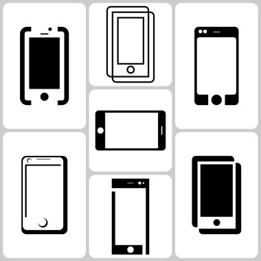 Smartphone Icons Set