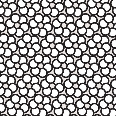 Beyaz daireler pürüzsüz desen