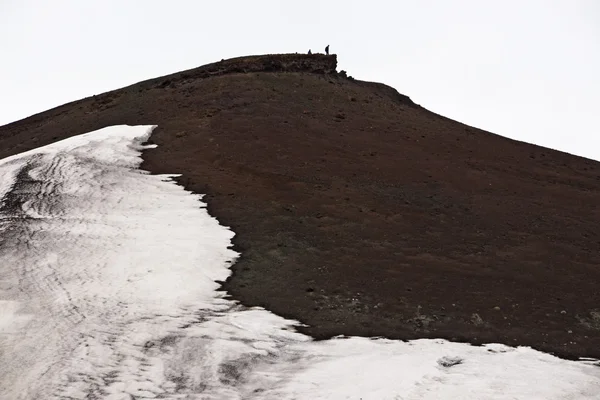 Top of the Volcano, Etna — Stock Photo, Image