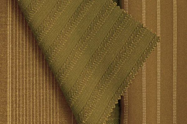 Têxtil de poliéster bege marrom — Fotografia de Stock