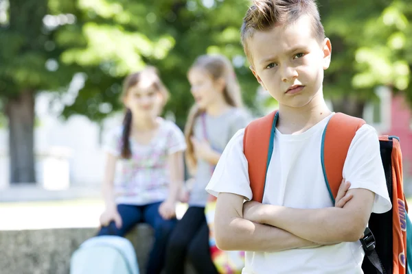 Bullismo dopo la scuola — Foto Stock