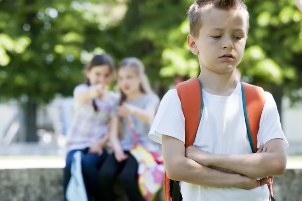 Pesten na school — Stockfoto