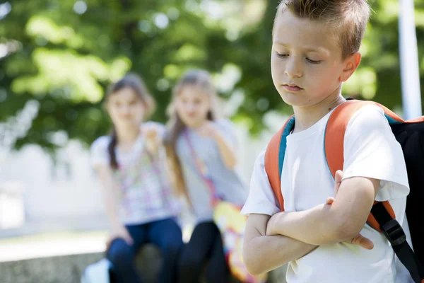 Pesten na school — Stockfoto